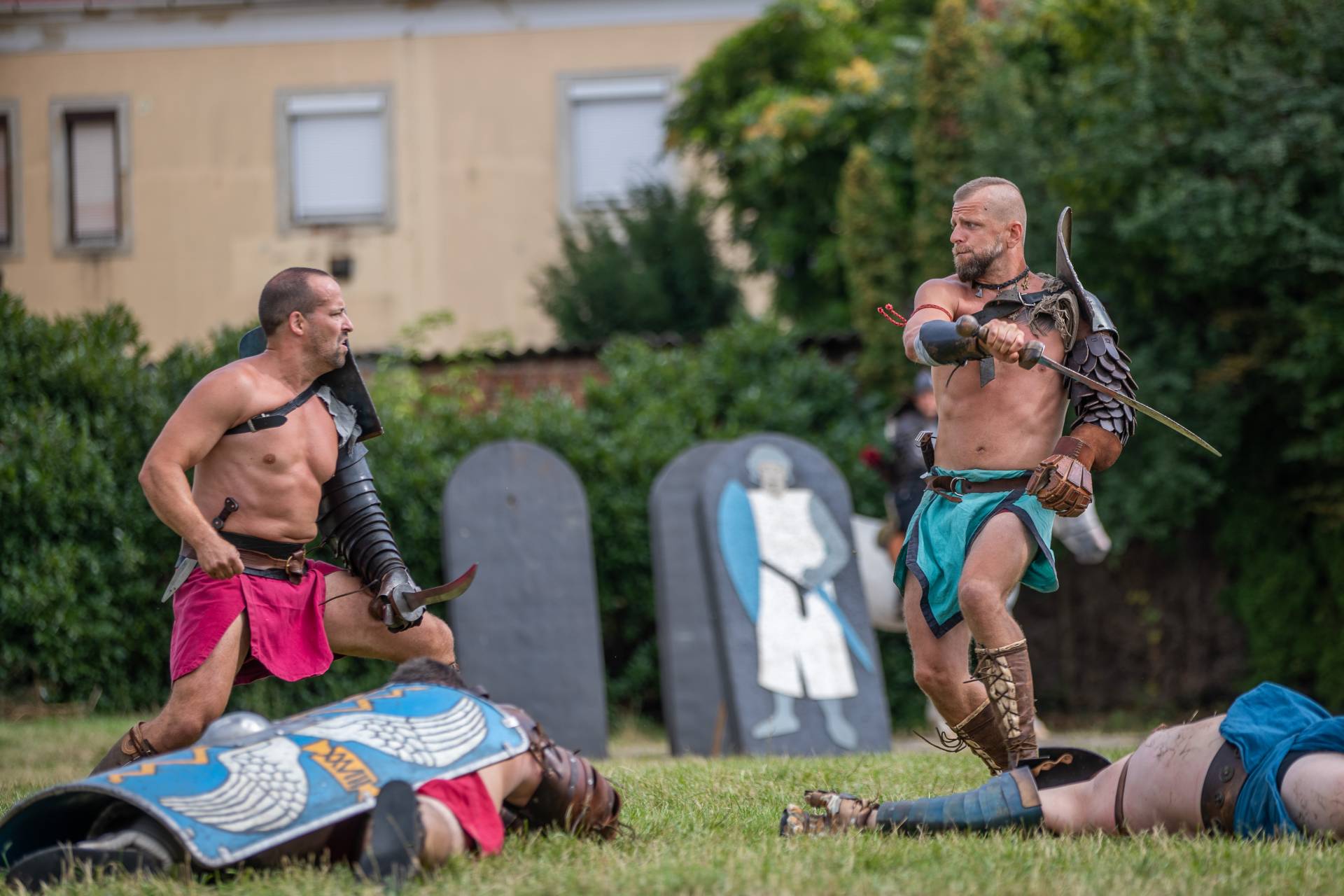 Collegium Gladiatorium harc 2022 photo: Mészáros Zsolt