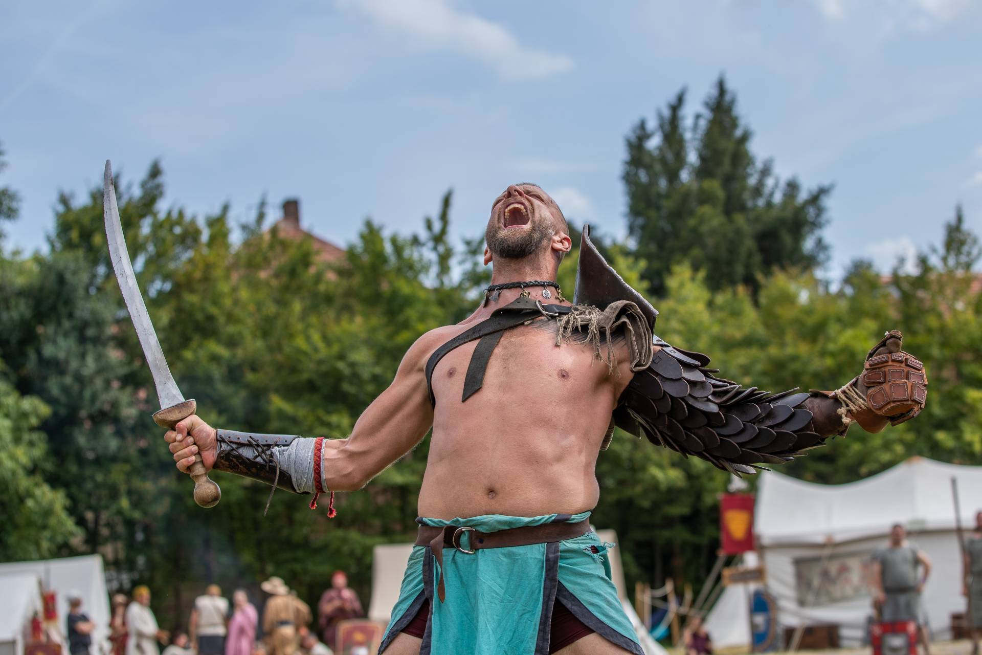 Collegium Gladiatorium harc 2022 photo: Mészáros Zsolt