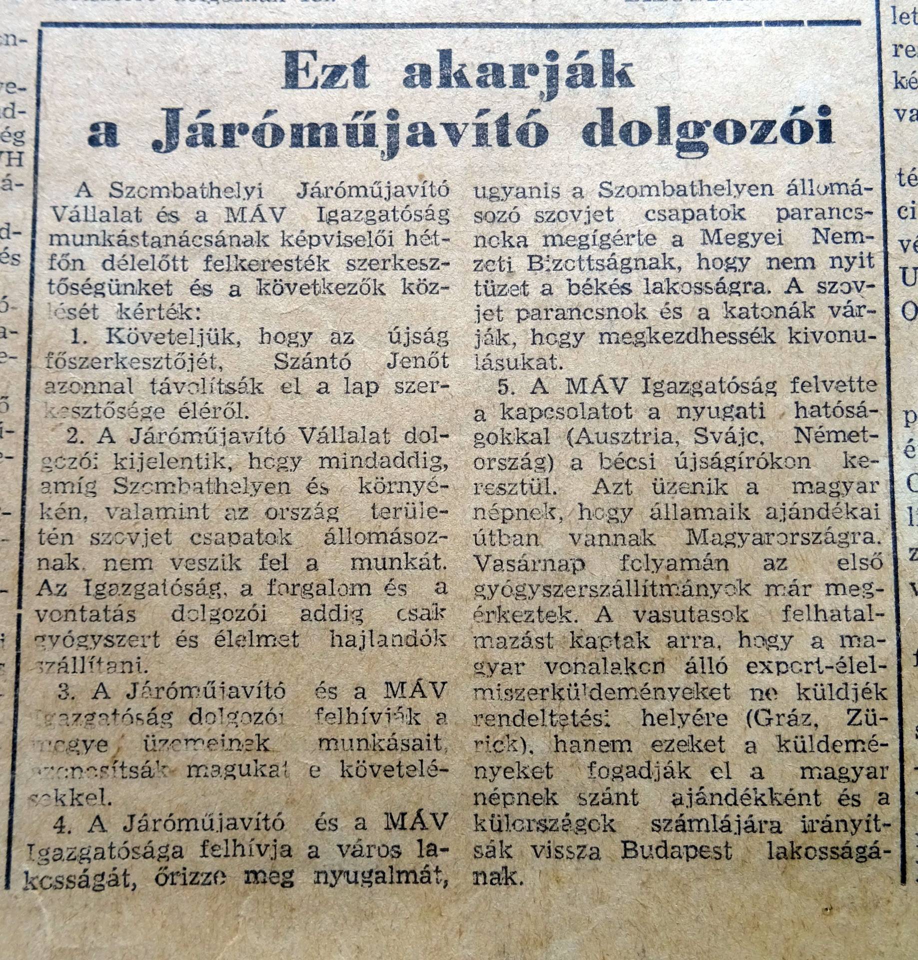 Jármű Munkástanács