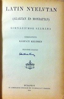 Kárpáti (Koudelka) Kelemen