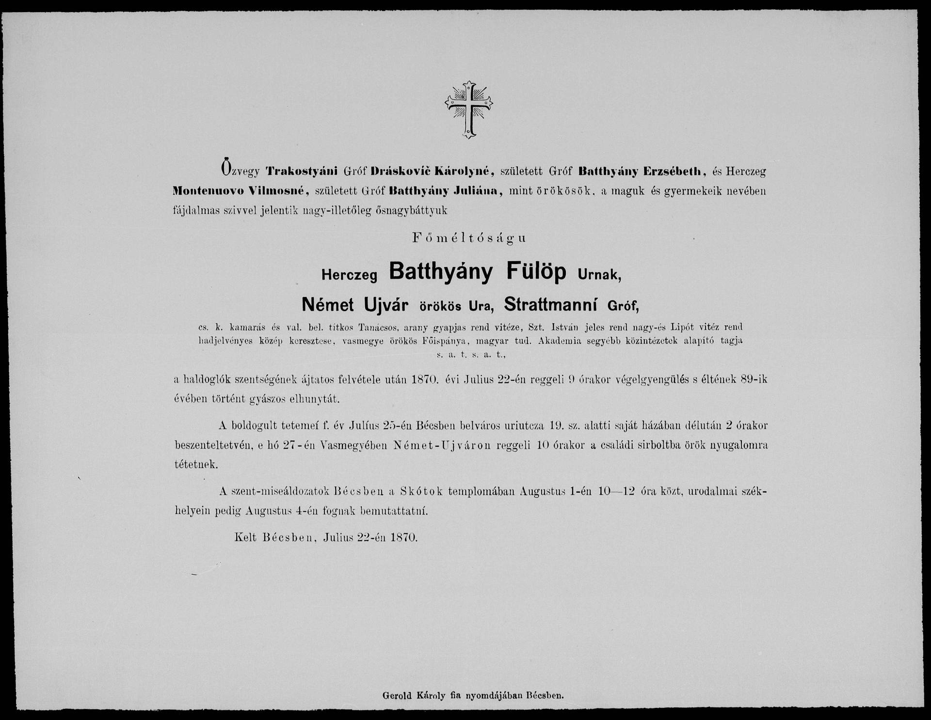 Batthyány Fülöp