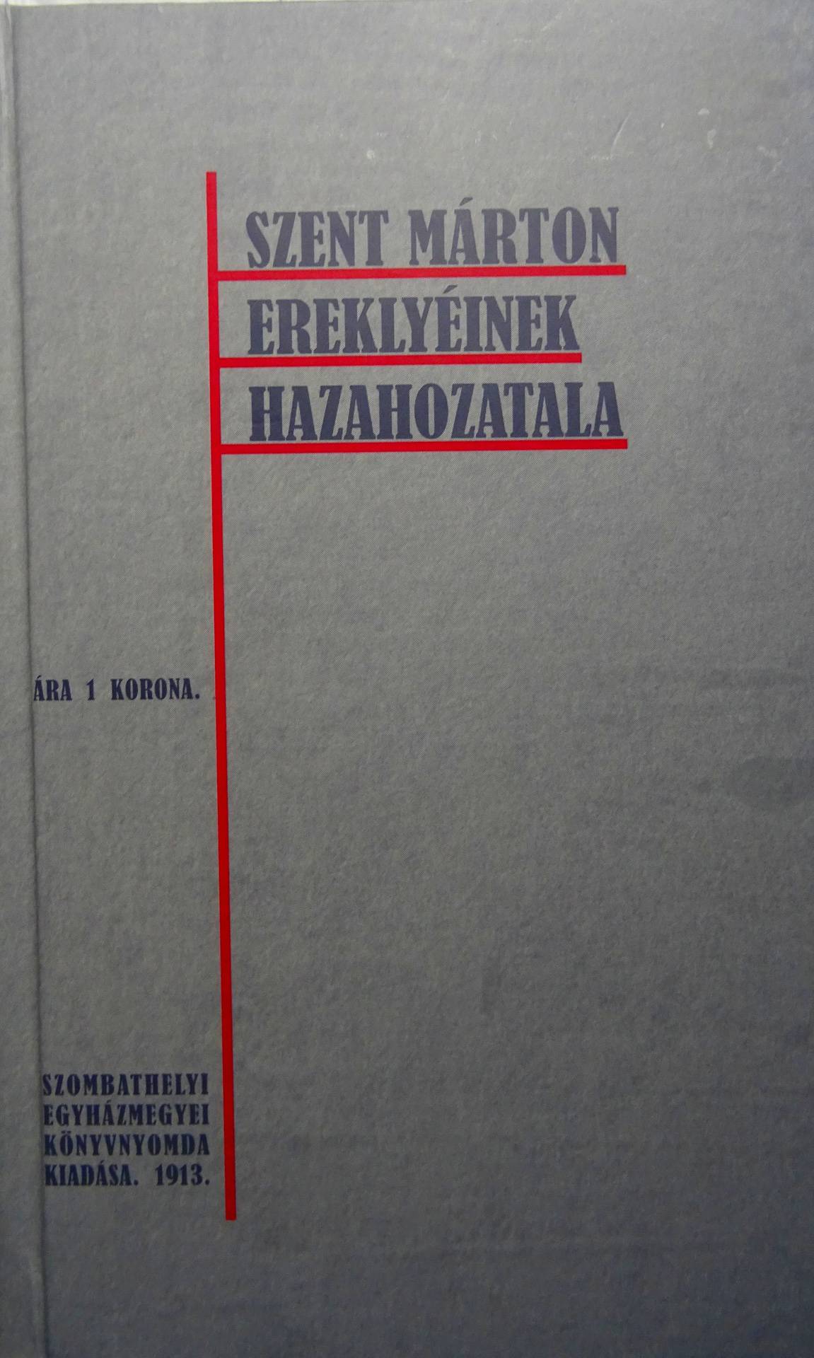 Sz. Márton ereklye