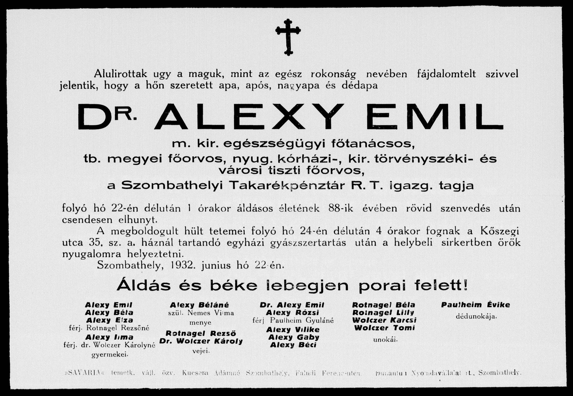 Alexy család